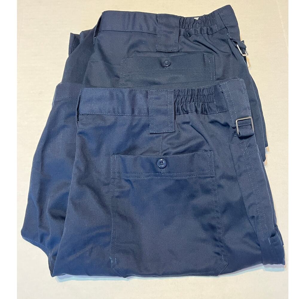 2-Wear Guard Men Cargo Shorts Blue Work Wear Utility Oeko-Tek Cotton Size 40 New